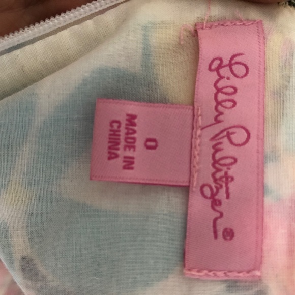 Lilly Pulitzer Christine (Sweetheart Neckline) Dress - Besame Mucho Pink Size 0 - Picture 5 of 7